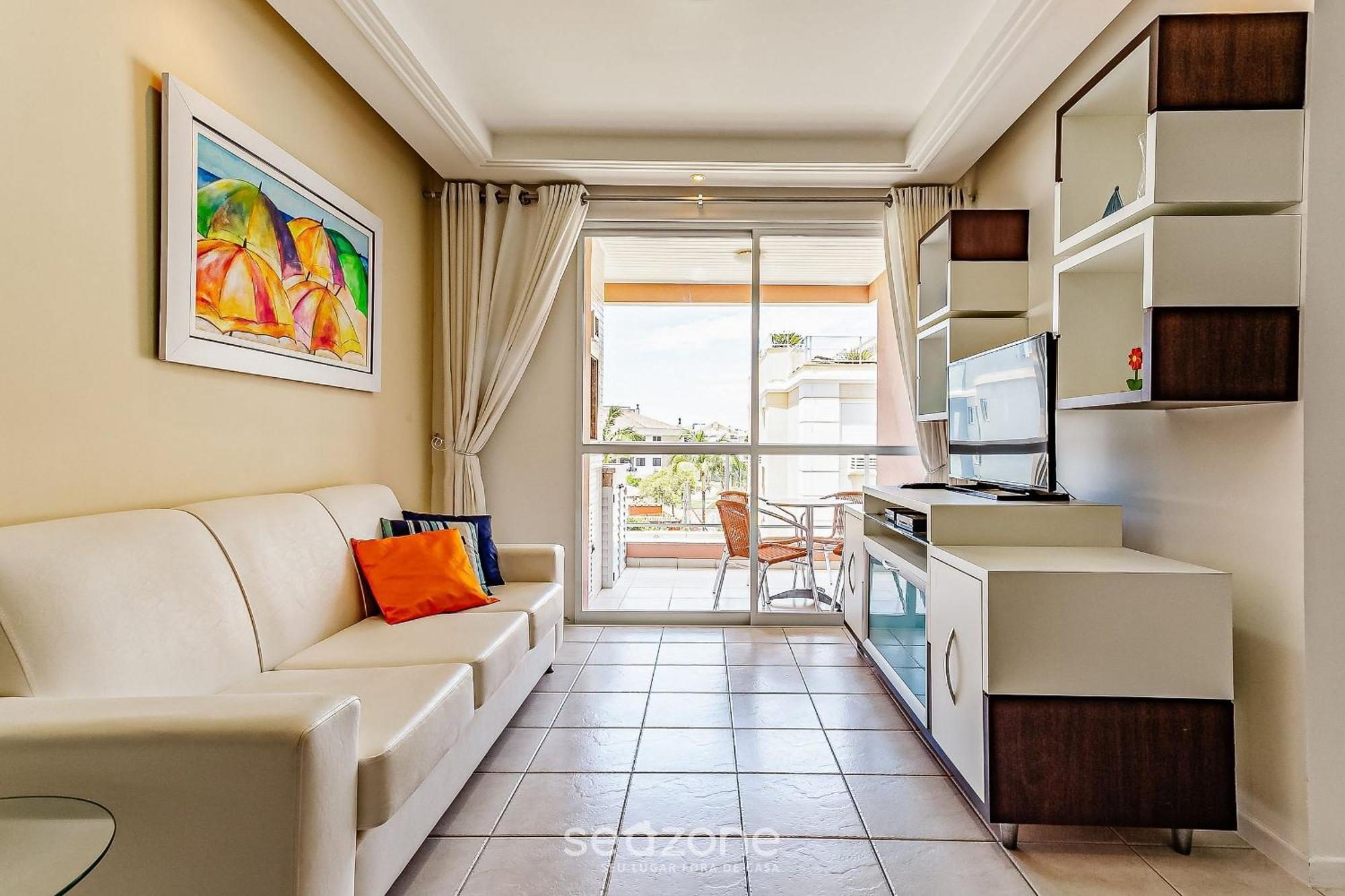 Apartamento confortável a 50m da praia RVG208 Florianópolis Esterno foto