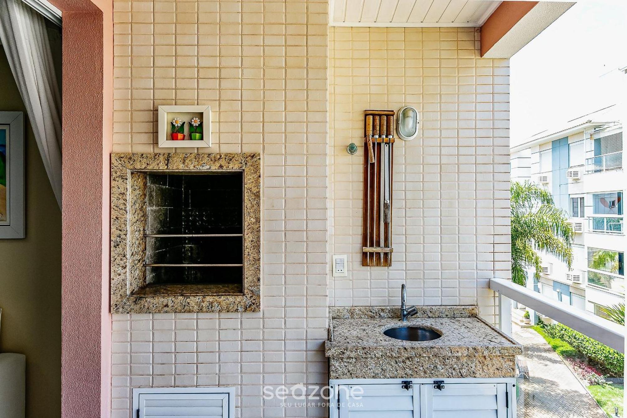 Apartamento confortável a 50m da praia RVG208 Florianópolis Esterno foto