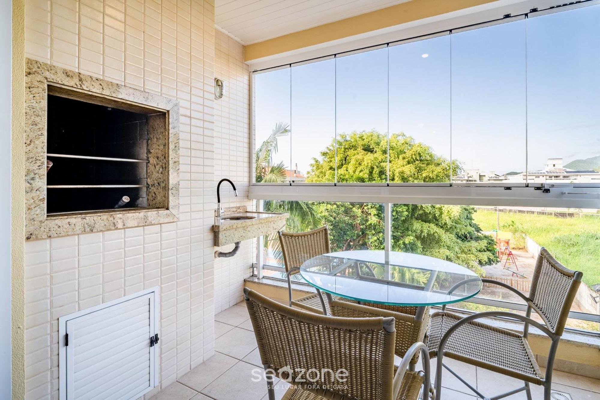 Apartamento confortável a 50m da praia RVG208 Florianópolis Esterno foto